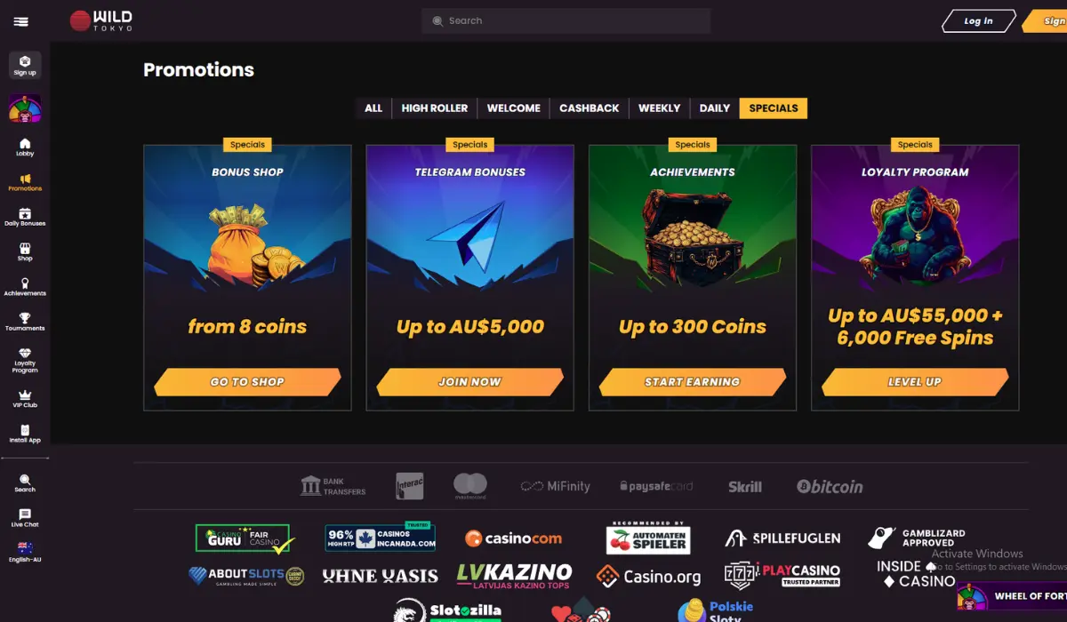 reload bonus