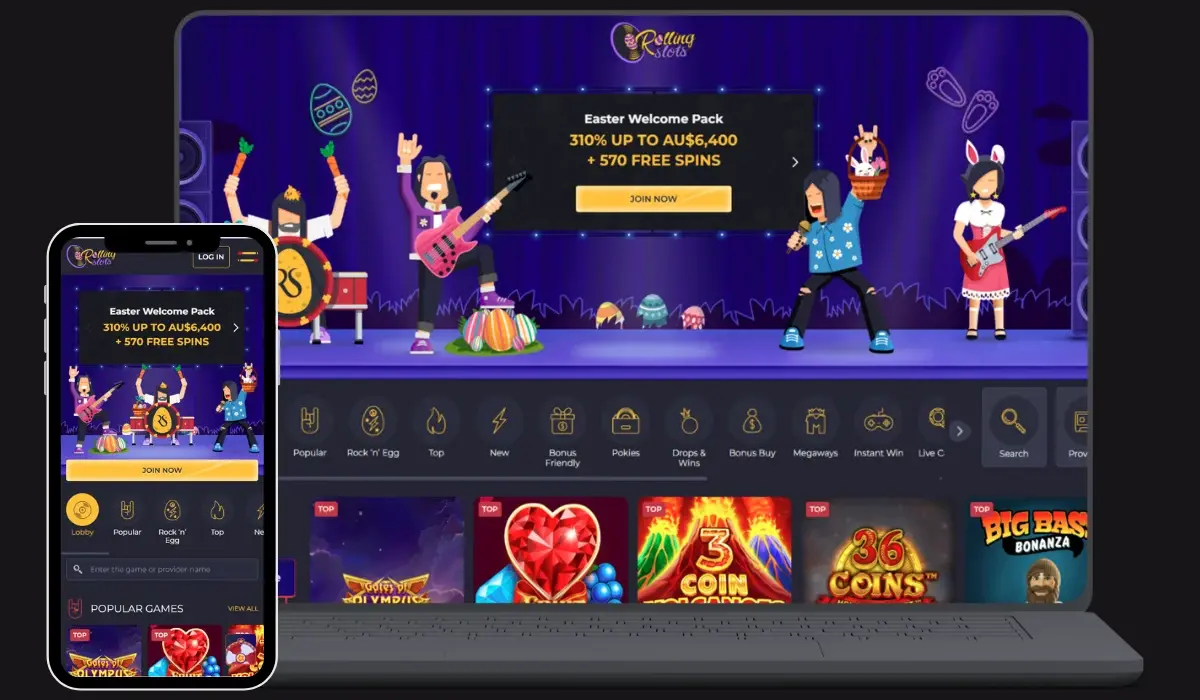 Rolling Slots: Top-Tier Rock 'n' Roll Rewards & Instant PayID Access