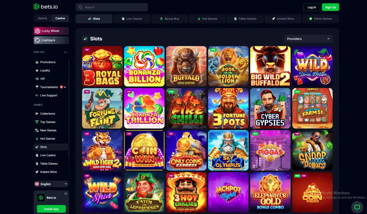 best online pokies bets.io