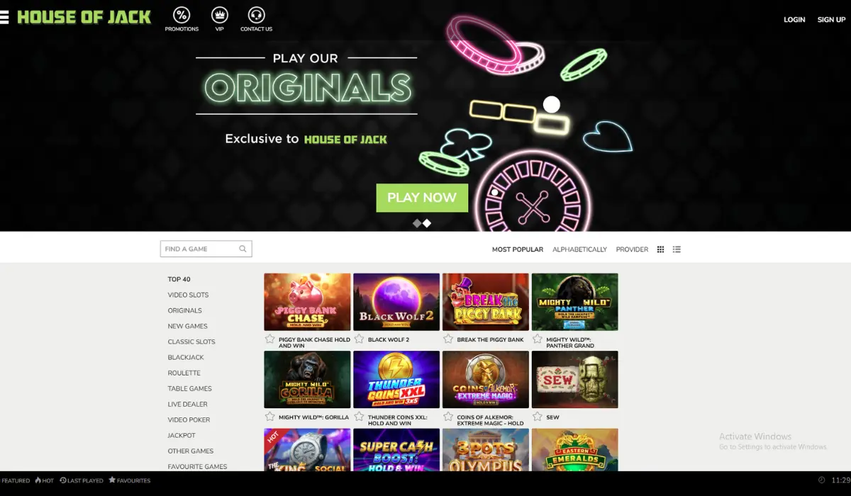 House of Jack Casino: First Impressions – Simple, Straightforward, and No Fuss