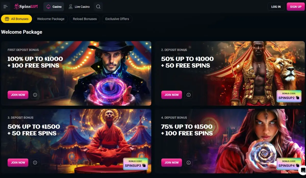Best High Roller Casino Bonuses