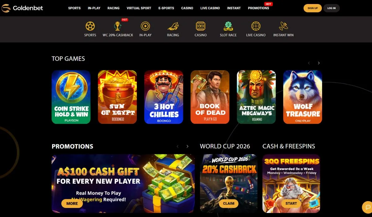 GoldenBet visa
