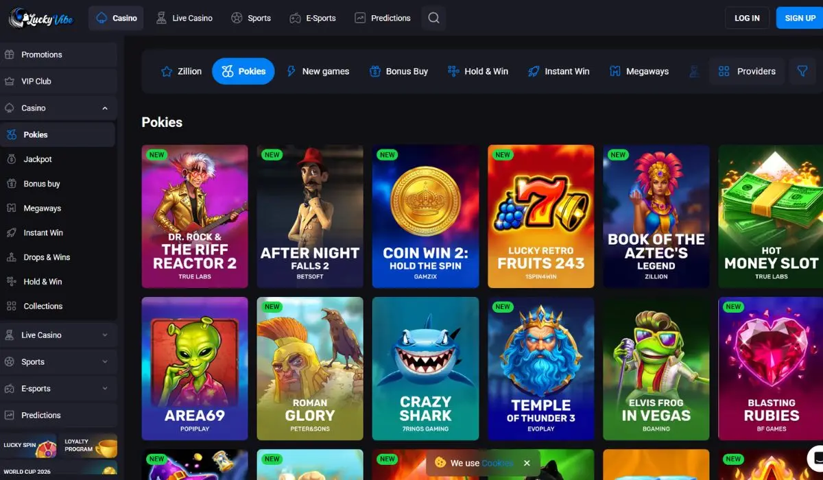Lucky Vibe – Low-Limit 1-Hour PayID Crypto Cashout Casino