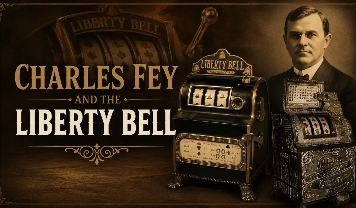 History of pokies: Charles Fey and the Liberty Bell