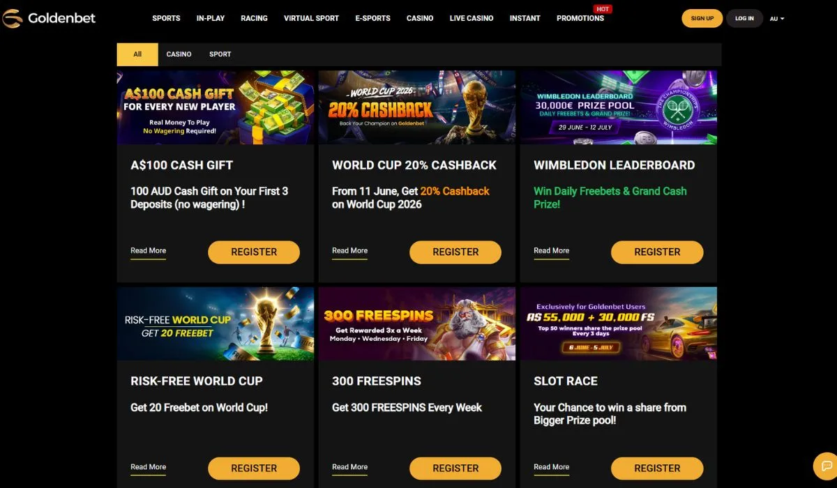 GoldenBet Bonuses