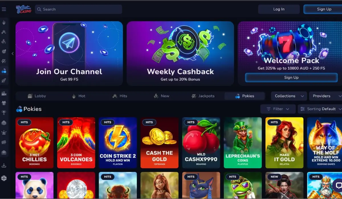 7Bit Best Online Pokies for Aussie Players