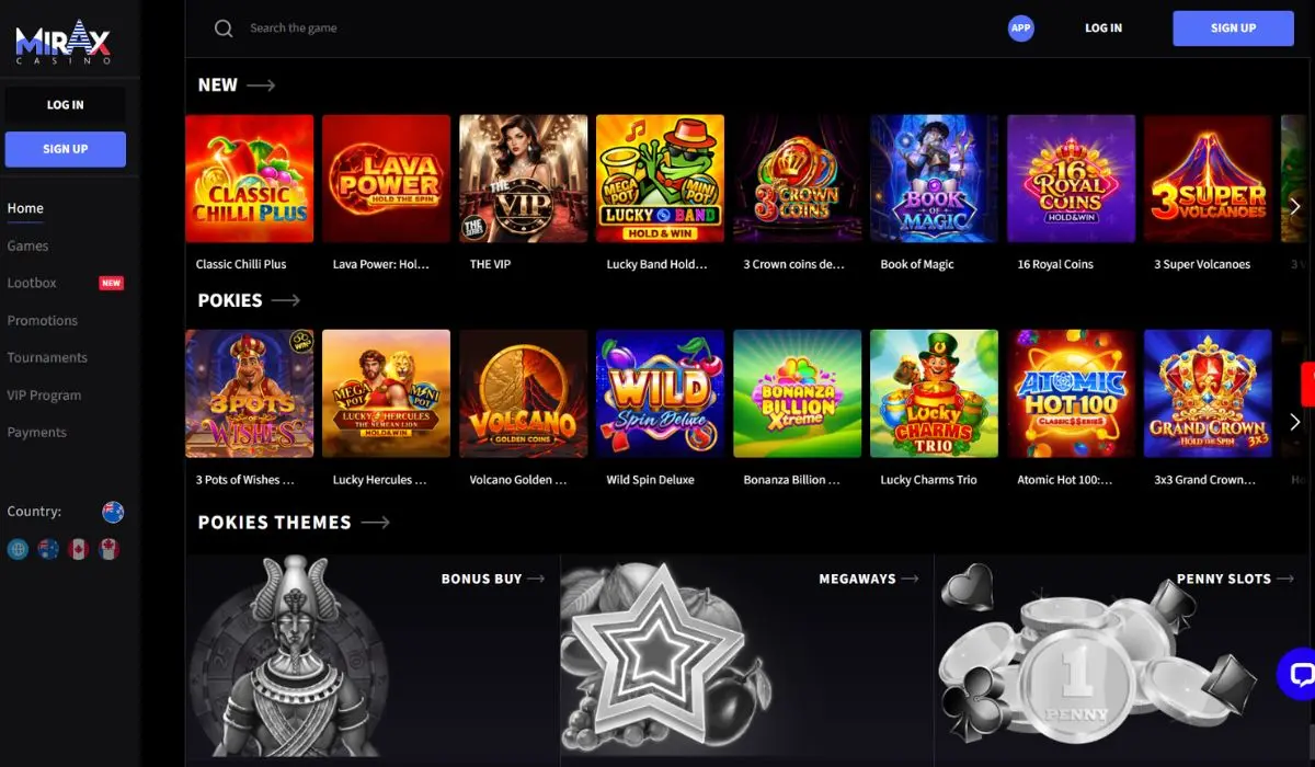 Mirax No Deposit Bonus Casinos