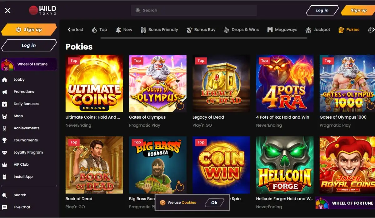 Wild Tokyo Best Online Pokies in Australia